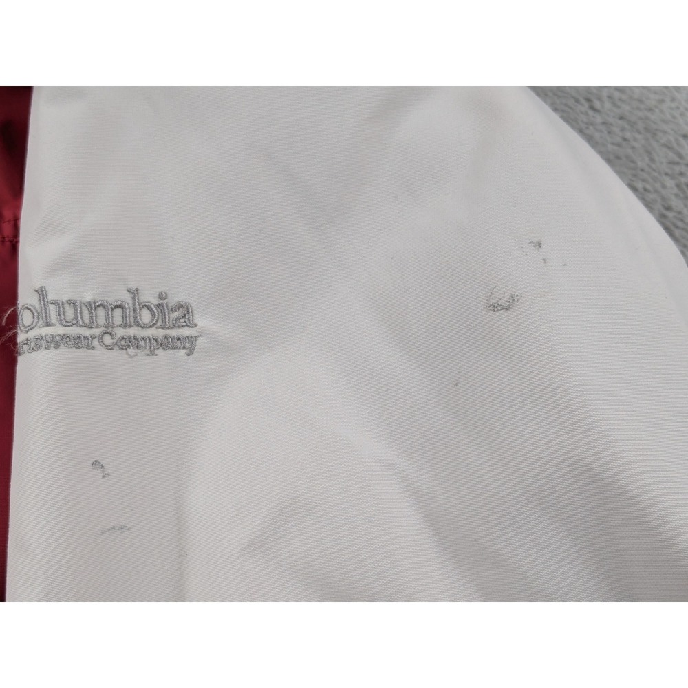 Columbia Interchange 3-in-1 Jacket Womens XL Salmon Cream Fleece Lined XL7765 - Picture 13 of 16